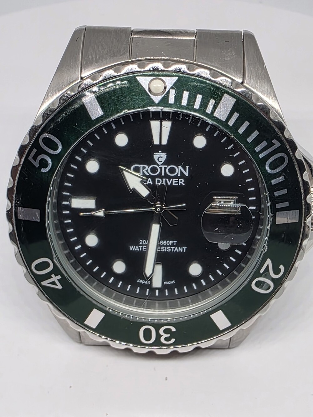 Croton Sea Power CA301303/ Sea Diver quartz watch. 42mm bezel, 20ATM